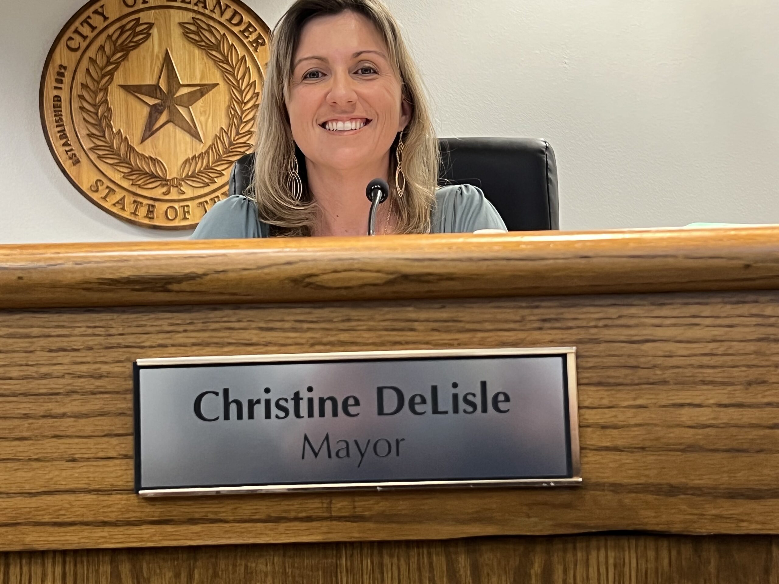 Mayor Christine DeLisle of Leander, TX